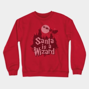 Santa Claus Funny Wizard Fantasy Inspired Christmas Ugly Sweater Winter Meme Crewneck Sweatshirt